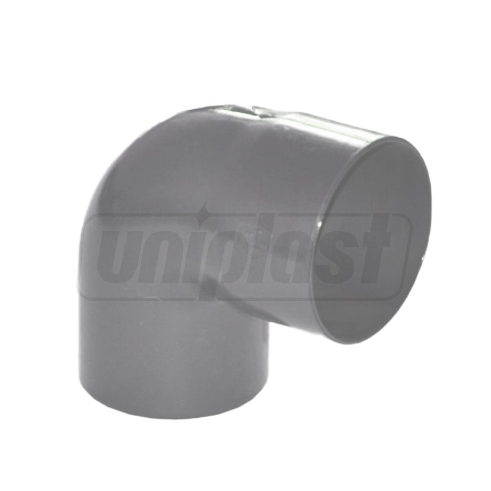 Cot burlan PVC D. 80 x 87° (gri) CL87080N  FIRST PLAST