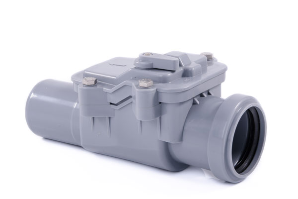 Обратный клапан D. 50 ПП (серый)  INSTALPLAST