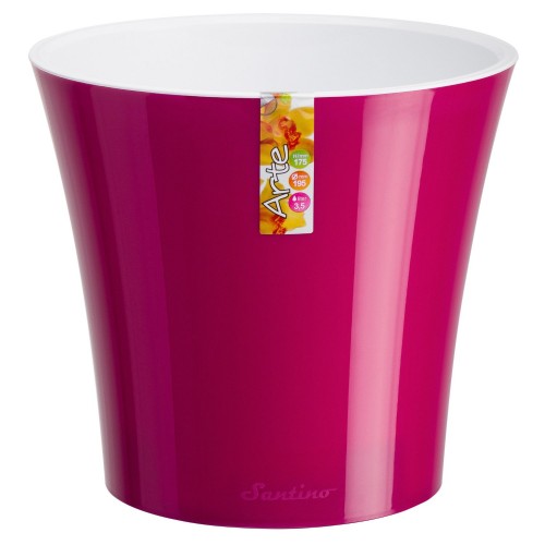Ghiveci ARTE 0.6 L (liliac-alb)
