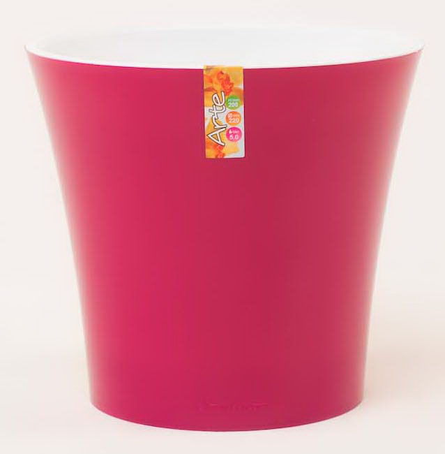 Ghiveci ARTE 1.2 L (liliac-alb)