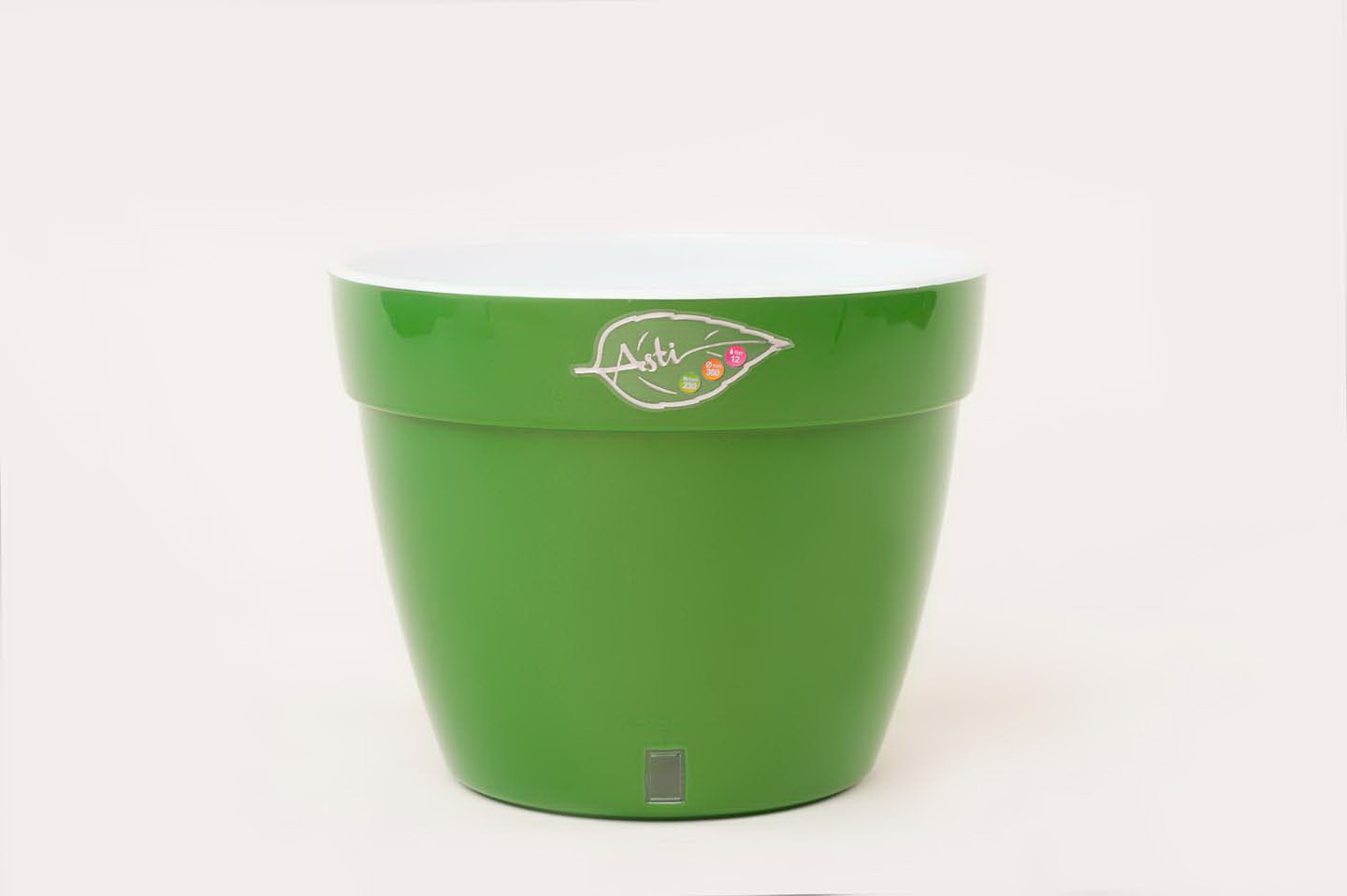 Ghiveci ASTI  6 L (verde-auriu-alb)