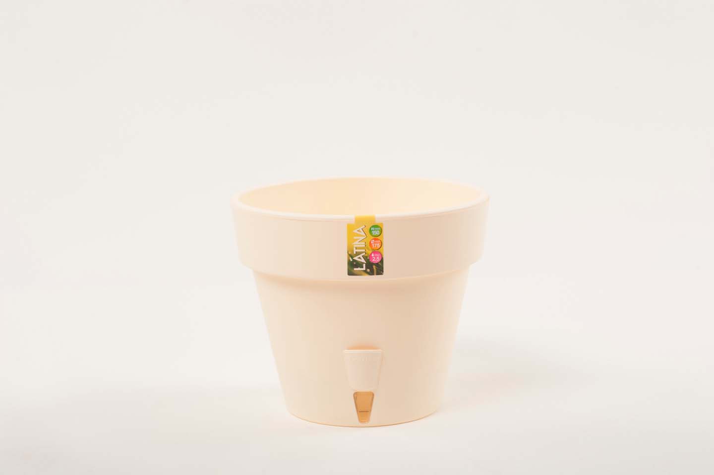 Ghiveci LATINA  2.5 L (crem)