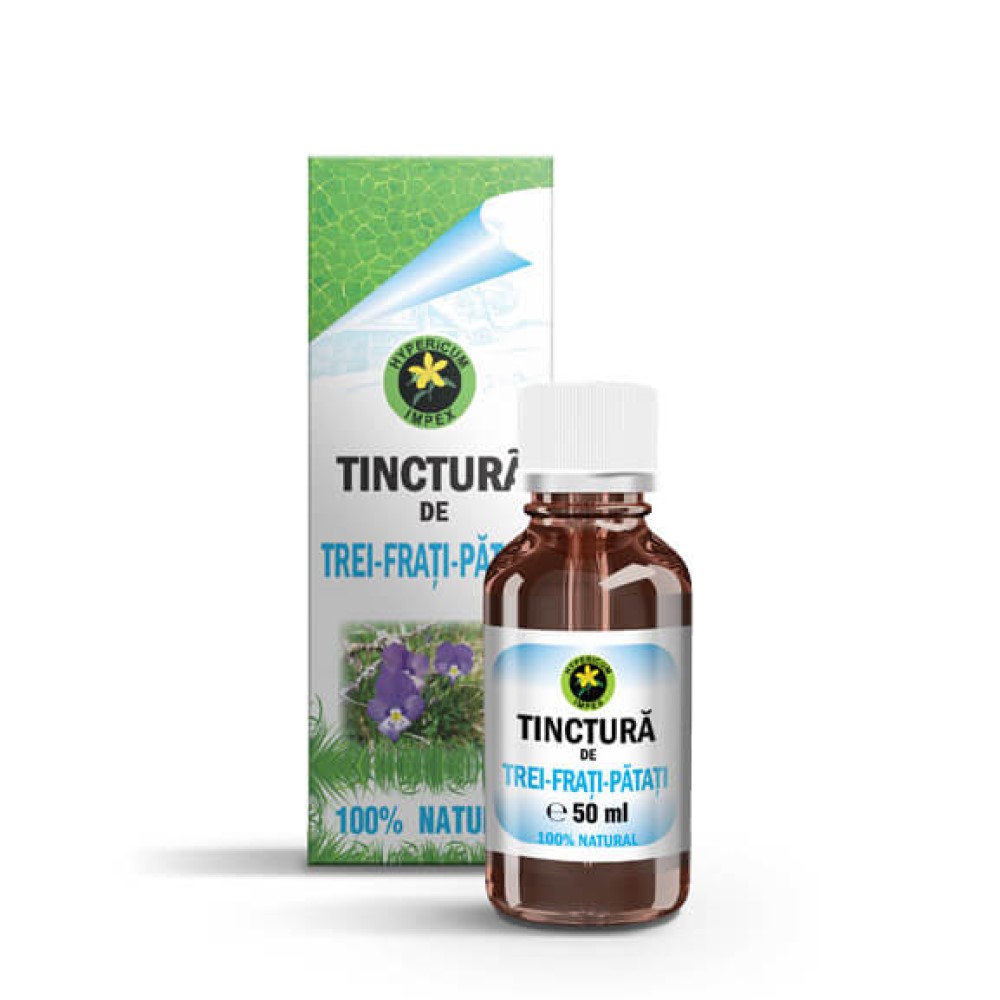 Tinctura Trei frati patati (Antialergic, Expectorant) 50ml Hypericum