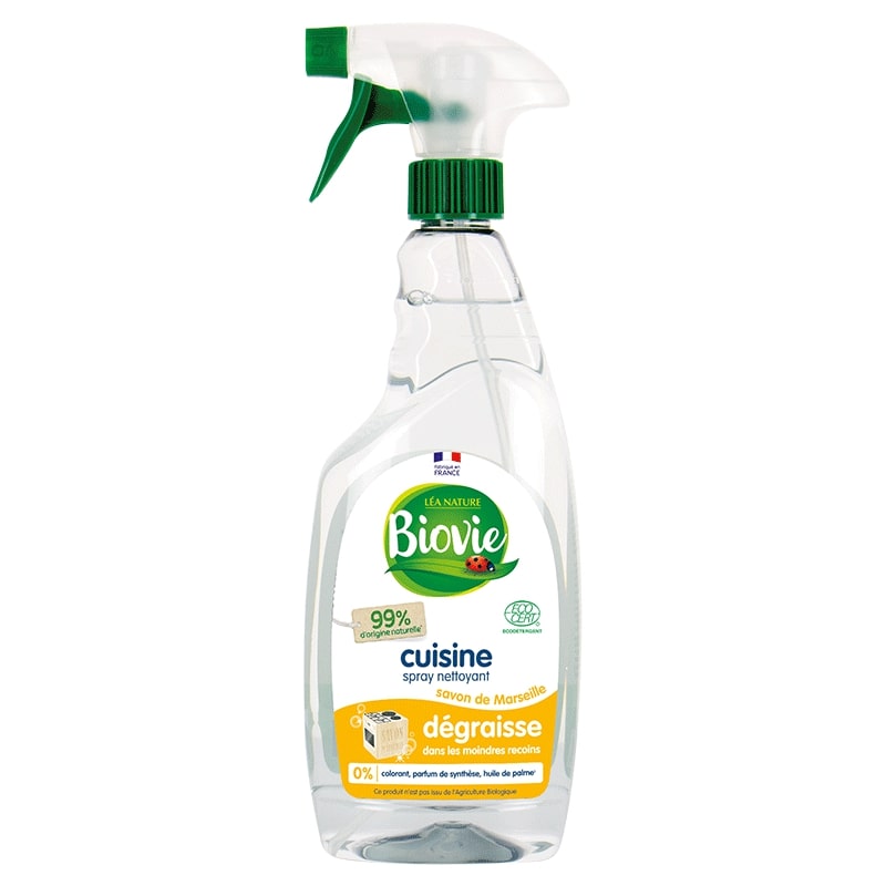 Biovie Spray degresant bucatarie cu sapun de Marseille BIO 750ml