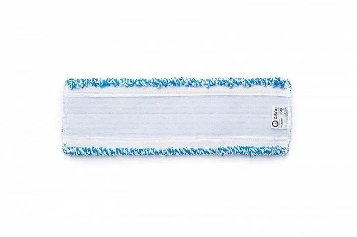 Velcro - Mop plat microfibra albastru 40x13,5 cm, lipici - 207100-01