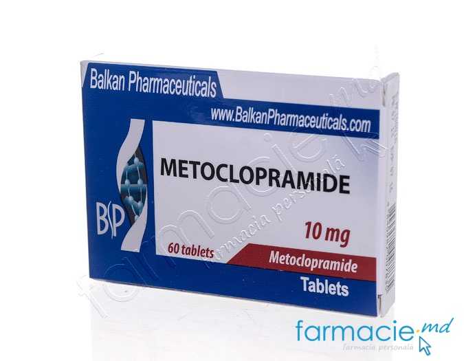 Metoclopramida comp. 10 mg N20x3 (Balkan)