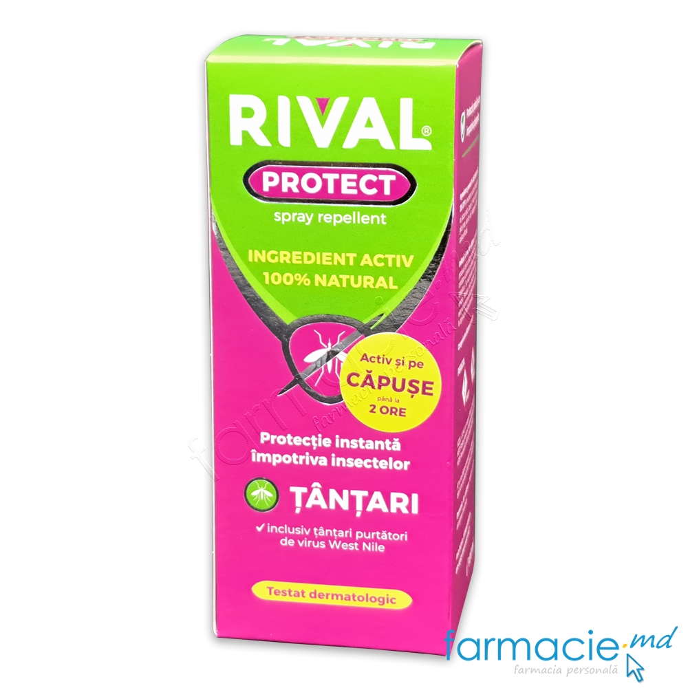 Rival Protect spray repelent antitintari si capuse 100ml Fiterman