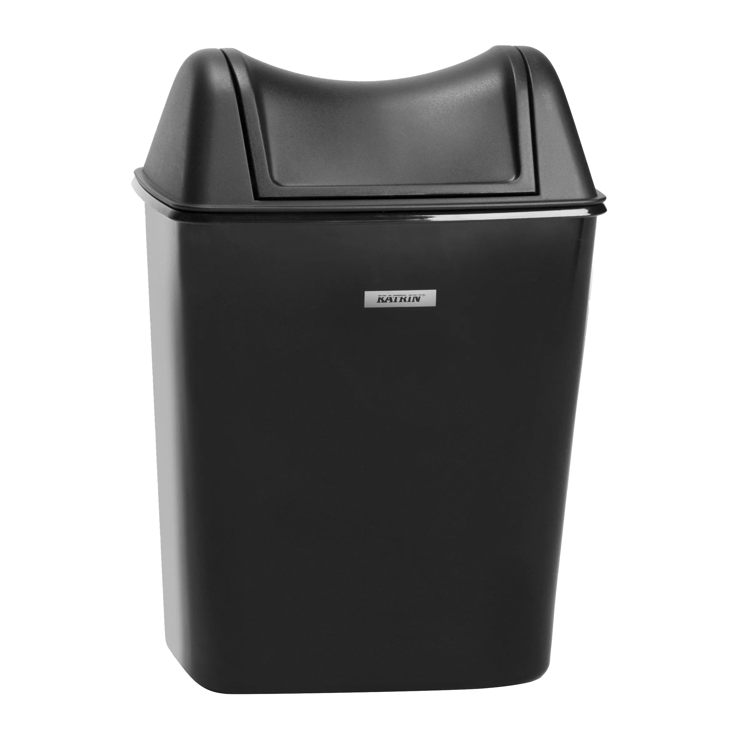 Coș gunoi fixare pe perete cu capac rotabil 8 L - 92223