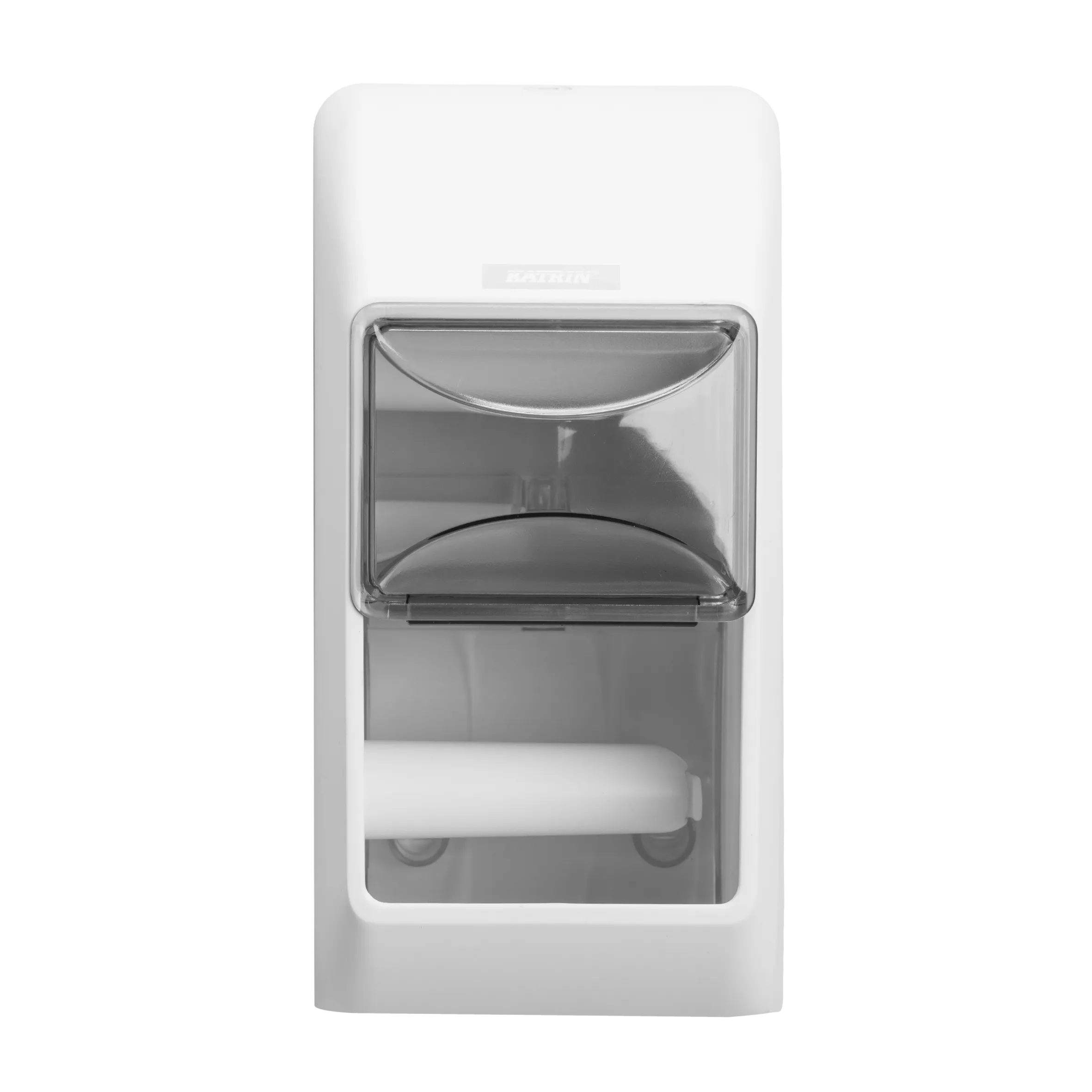 2-Roll White - Dispenser cu val pentru hîrtie igienică - 92384
