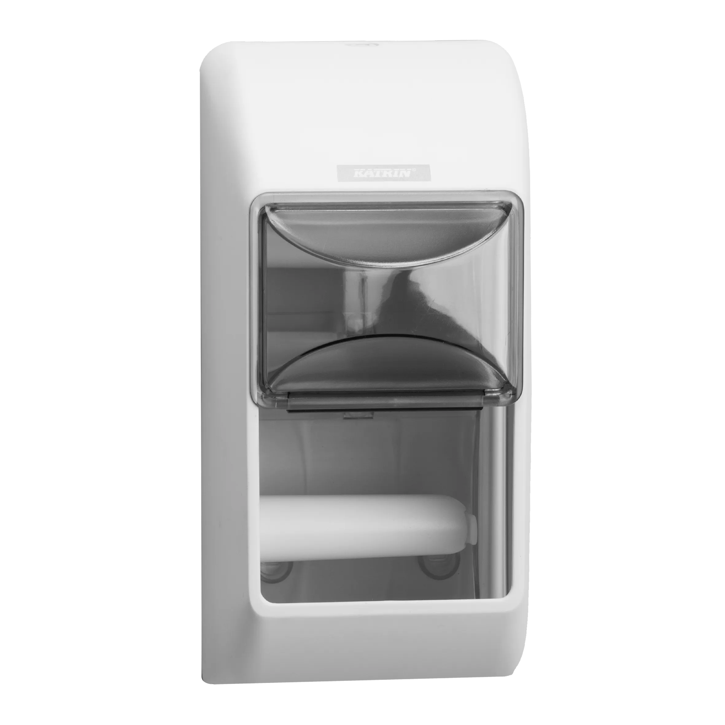 2-Roll White - Dispenser cu val pentru hîrtie igienică - 92384