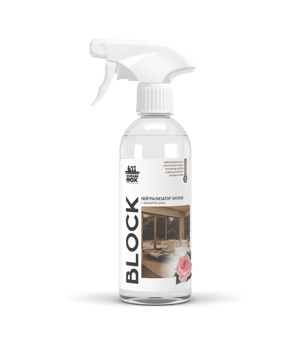 Block - Neutralizator de mirosuri - trandafir 500 ml - 13030524
