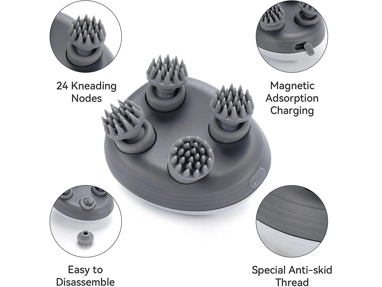 Dispozitiv de masaj pentru cap Smart Scalp OSK-701 136-17 (11832)