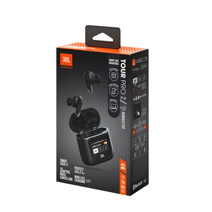 JBL Tour Pro 2 TWS Black