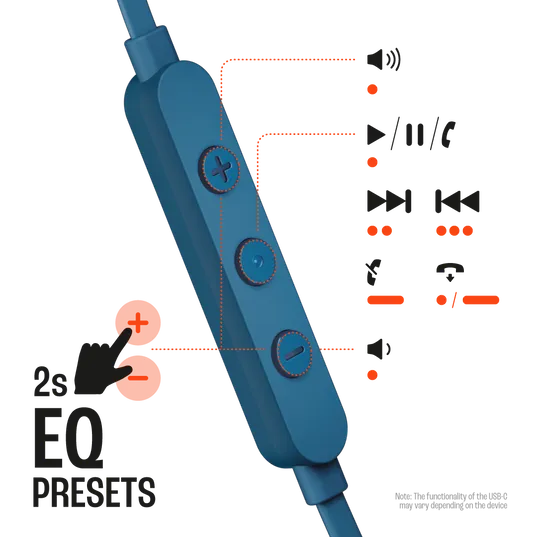 JBL Tune 310C USB Blue