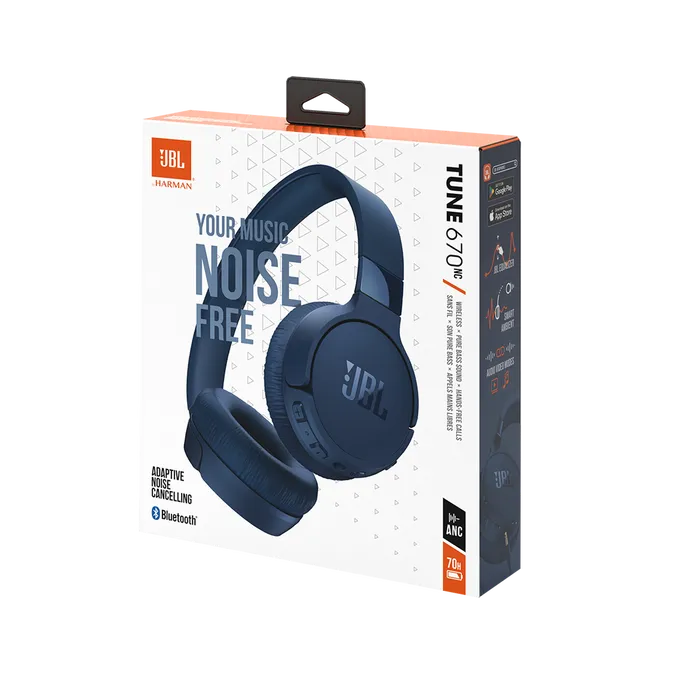 JBL Tune 670 NC Blue