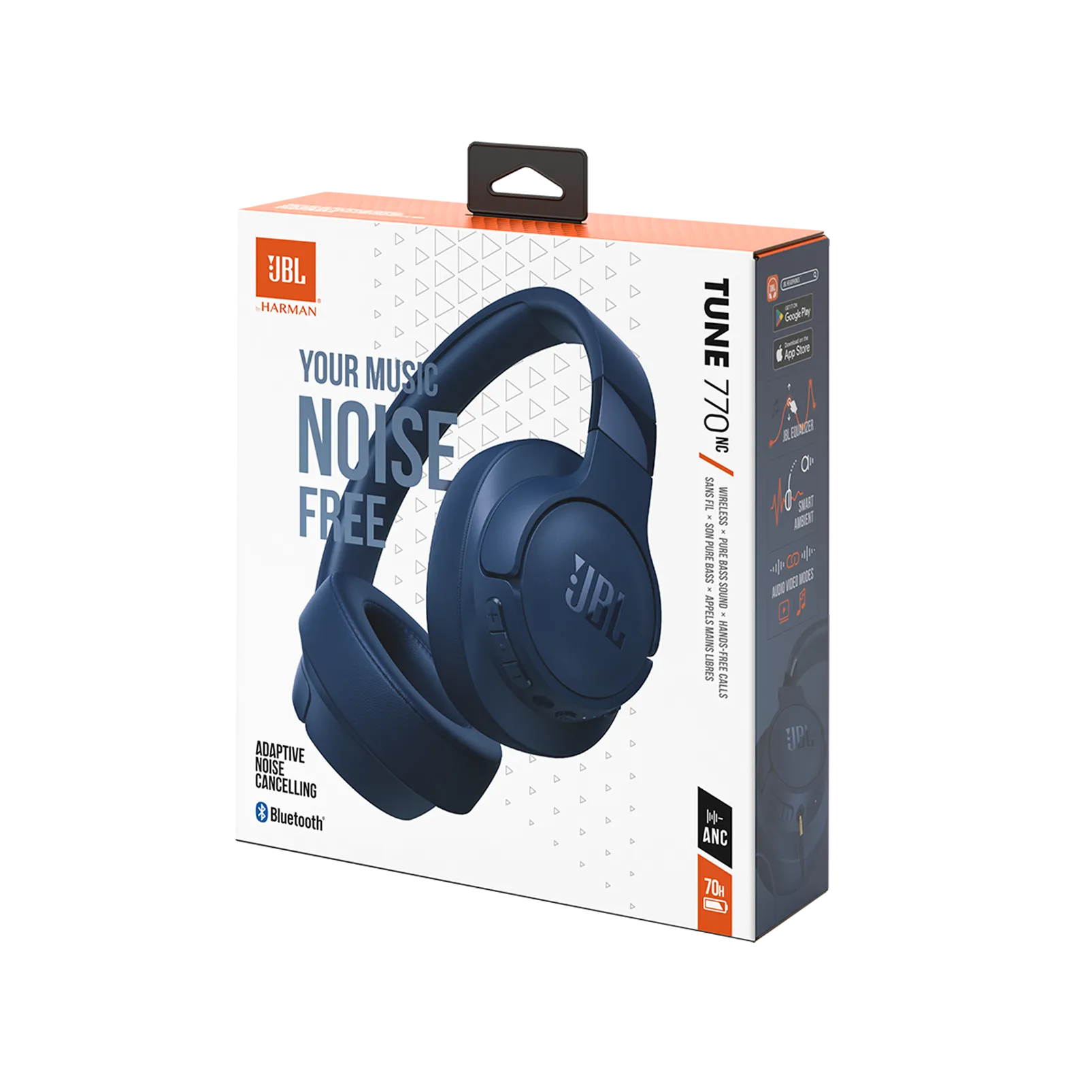 JBL Tune 770 NC Blue