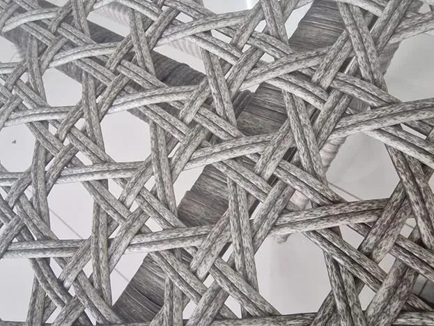 Masă din rattan 180x100cm