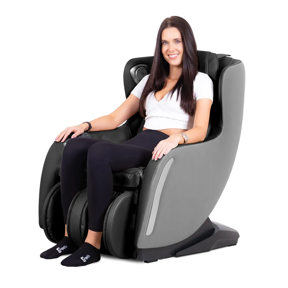 Fotoliu masaj (max. 150 kg) inSPORTline Fidardo 26364 black-grey (11617)