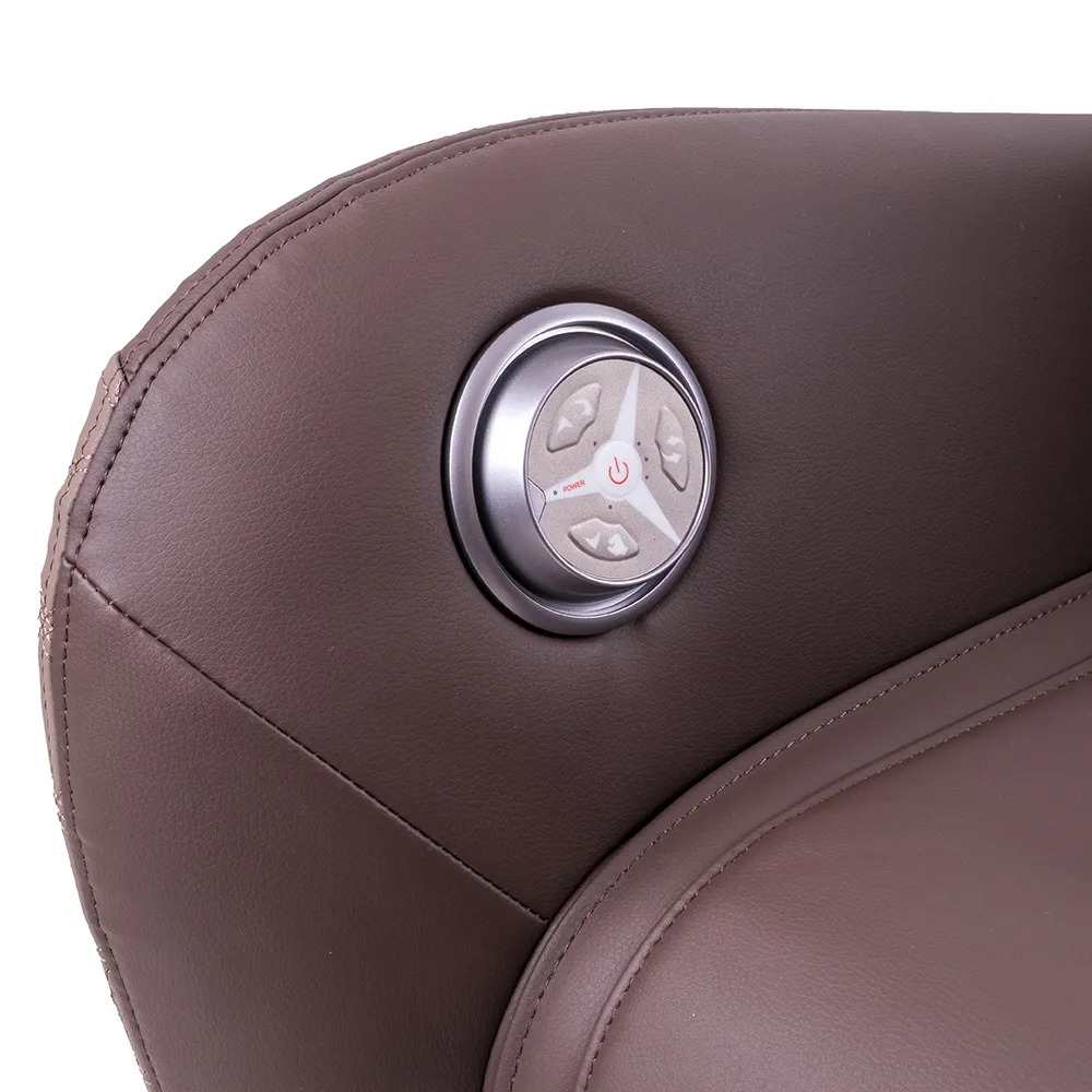 Fotoliu masaj (max. 150 kg) inSPORTline Verceti 26361 brown (11616)