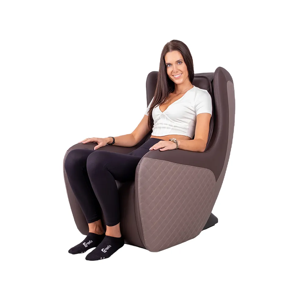 Fotoliu masaj (max. 150 kg) inSPORTline Verceti 26361 brown (11616)