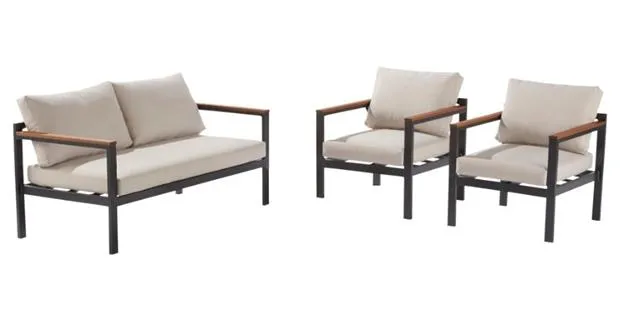 Set de mobilier de grădină MODERN 3 piese