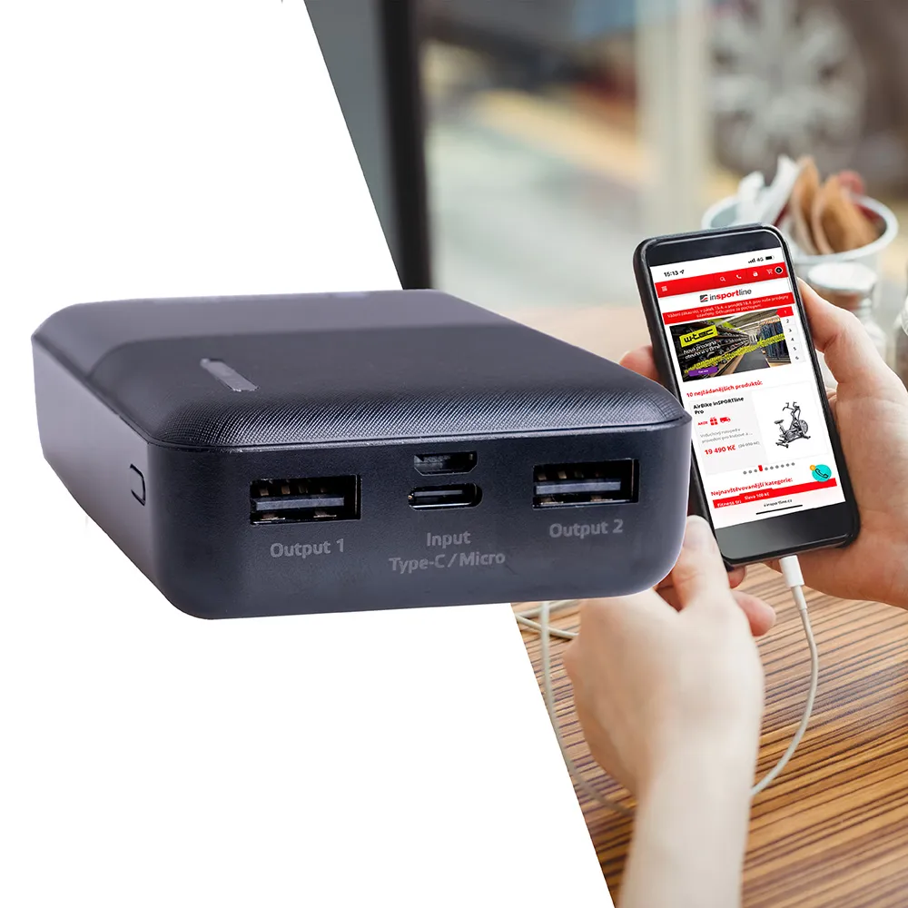 Power Bank 5.000 mAh inSPORTline PowerTen II 25805 (11848)
