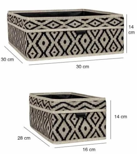 Set organizator BOHE pentru raft si sertar  2 buc