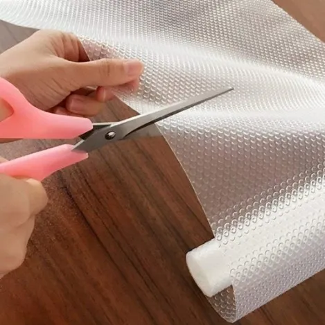 Pelicula transparentă pentru sertare 45x1000 cm