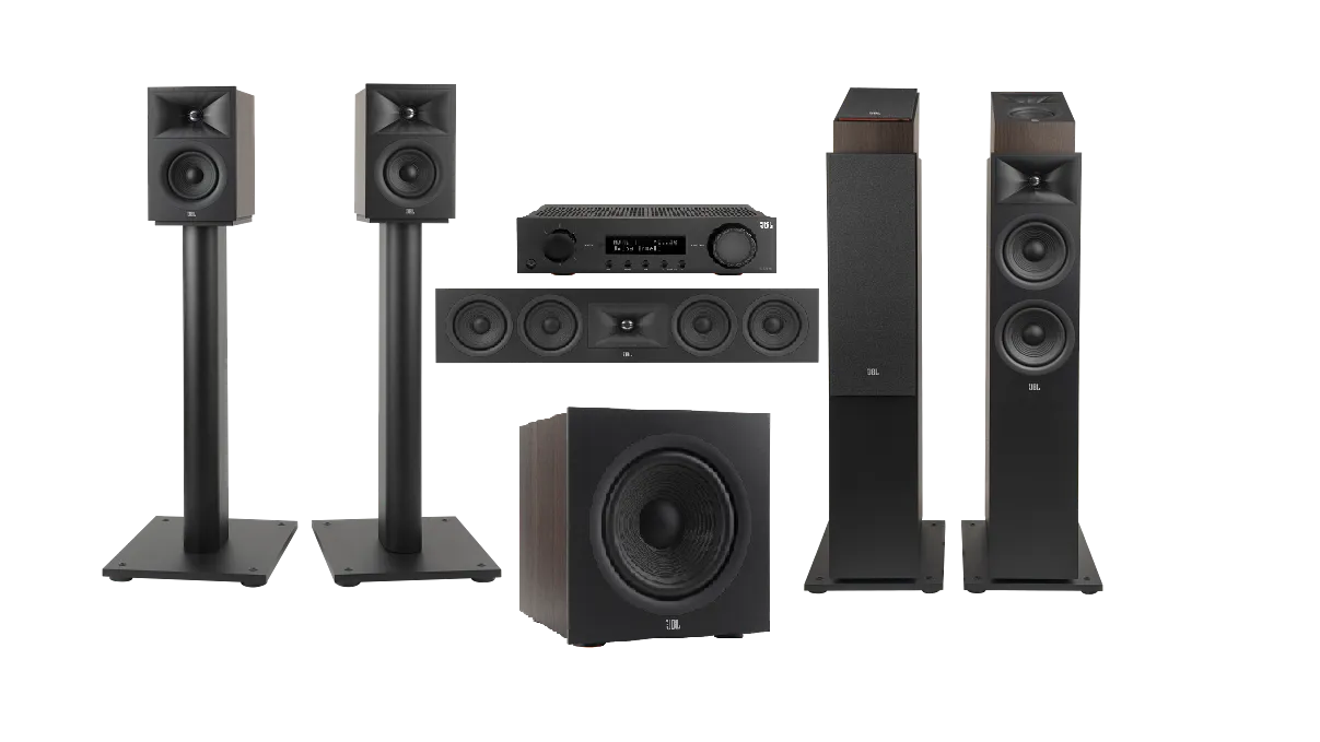Stage 2 set 1 (5.1.2 Dolby Atmos) Black Matee