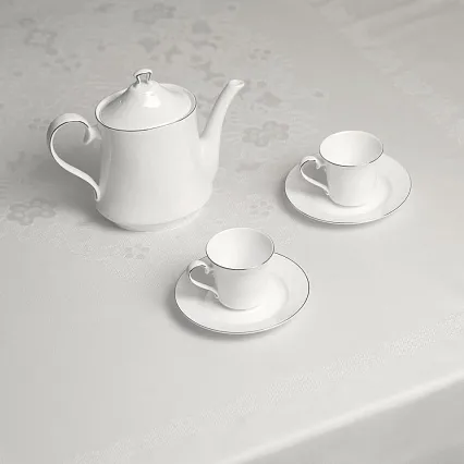 Скатерть Teflon (ETAMIN) 150X220 Белый