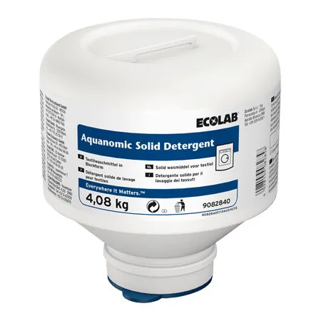 Aquanomic Solid - Detergent solid pentru spălarea textile 4,08 kg - 9082900