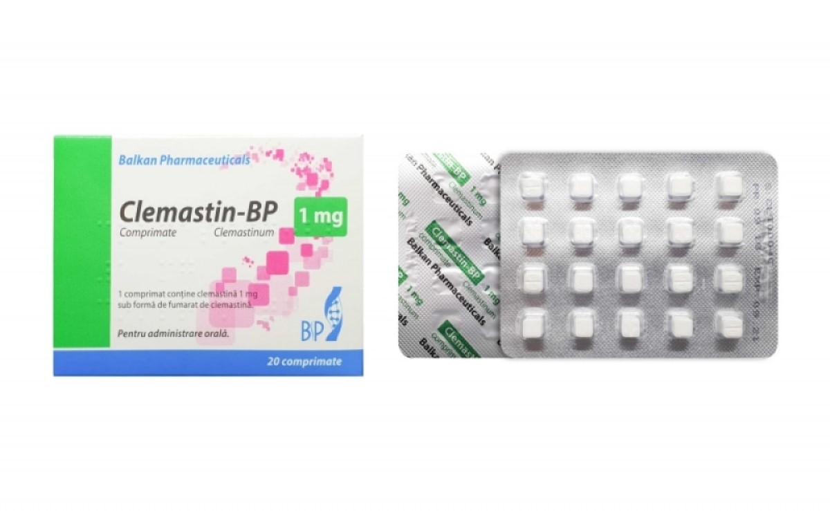 Clemastin-BP comp.1 mg N20 (Balkan)