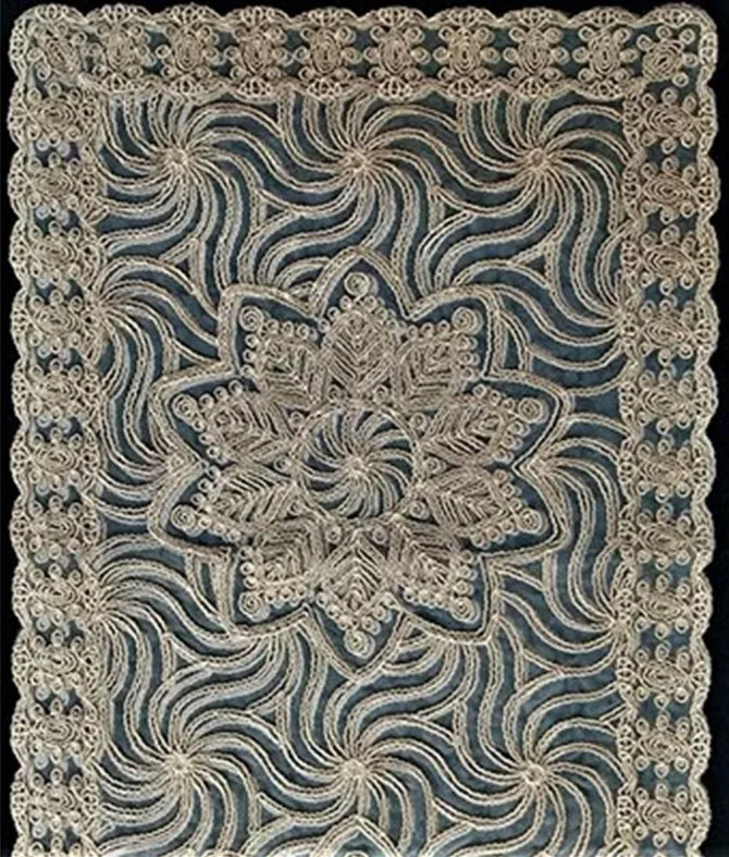 Brâu SOMEN la fața de masă Cappuccino 38x95 cm