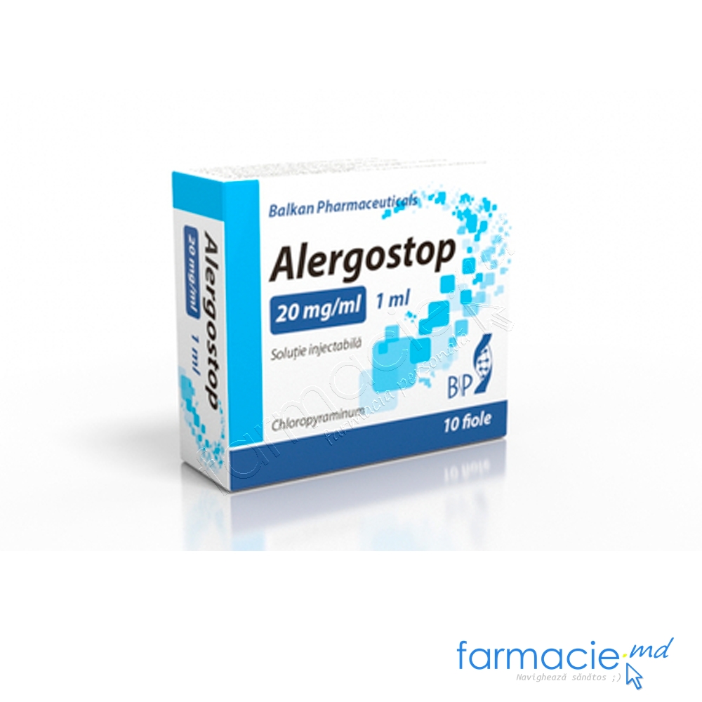 Alergostop sol. inj. 20 mg/ml 1 ml N10 (Balkan)