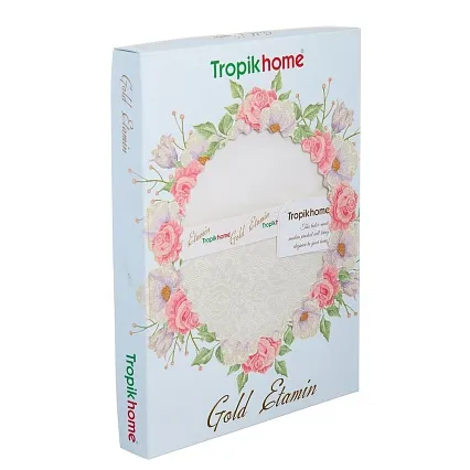 Скатерть Teflon (ETAMIN) 150X220 Кремовый