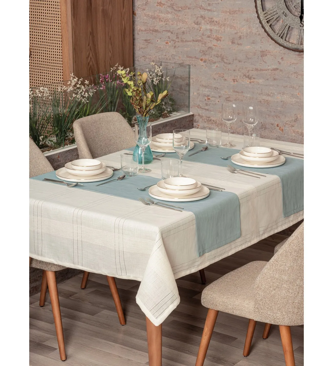 Față de masă JASMIN 160X300 Crem