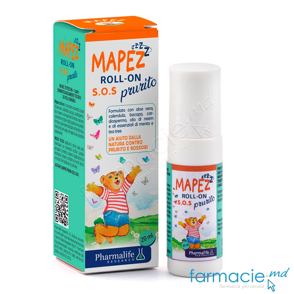 Mapez Roll On (prurit,roseata,intepaturi) 20ml Pharmalife