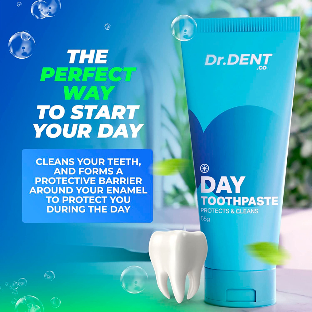 Dr.Dent Pasta de dinti Day&Night 65gx2