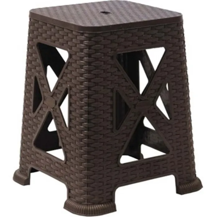 Măsuță pentru cafea din plastic RATTAN Maro
