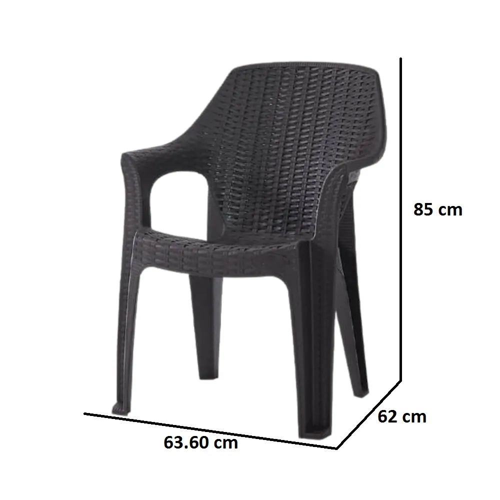 Scaun din plastic BABEL Maro
