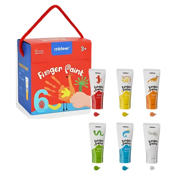 Set de vopsea "Pictura cu Degetele", 6 culori 4165 (11845)