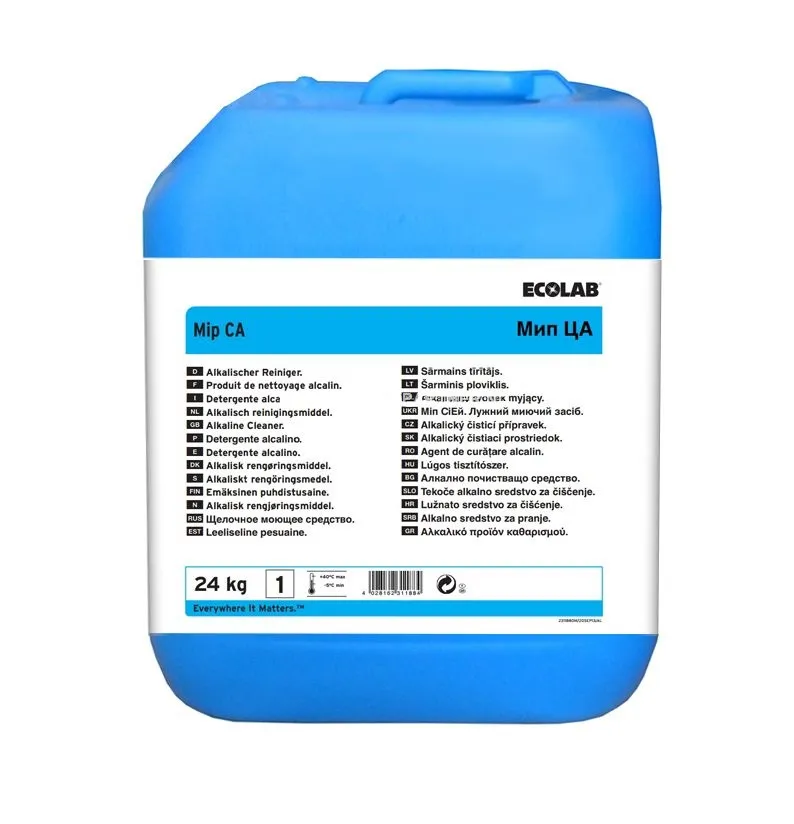 MIP CA - Agent de curatare puternic alcalin pentru curatarile in sistem CIP 24 kg - 2311880