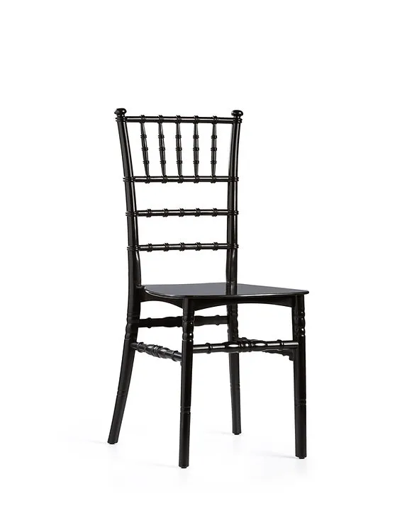 Scaun din plastic ZANOUBIA Negru