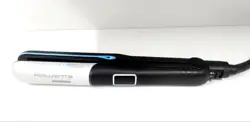 Выпрямитель для волос Rowenta LISS&CURL ULTIMATE SHINE, Чёрный