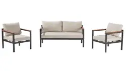 Set de mobilier de grădină MODERN 3 piese