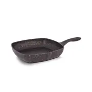 Tigaie GRILL 28 cm, fără capac, granit