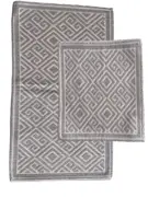 Set covoare mat pentru baie 2 bucati 60x100cm/ 50x60cm 1