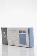 Set cearceaf cu feţe de perne, EVA Albastru