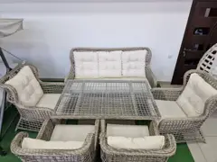 Set de mobilier de grădină KAFES 6 piese