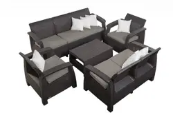 Set de mobilier de grădină NOVARA 5 piese